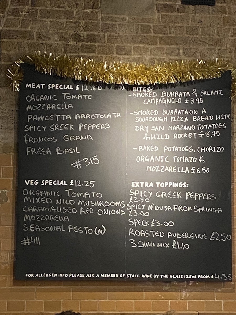 Menu Franco Manca London Bridge-1