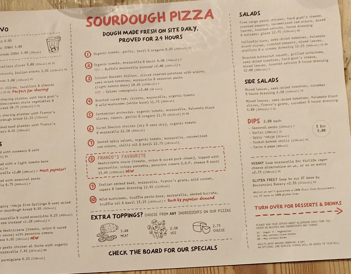 Menu Franco Manca London Bridge-3