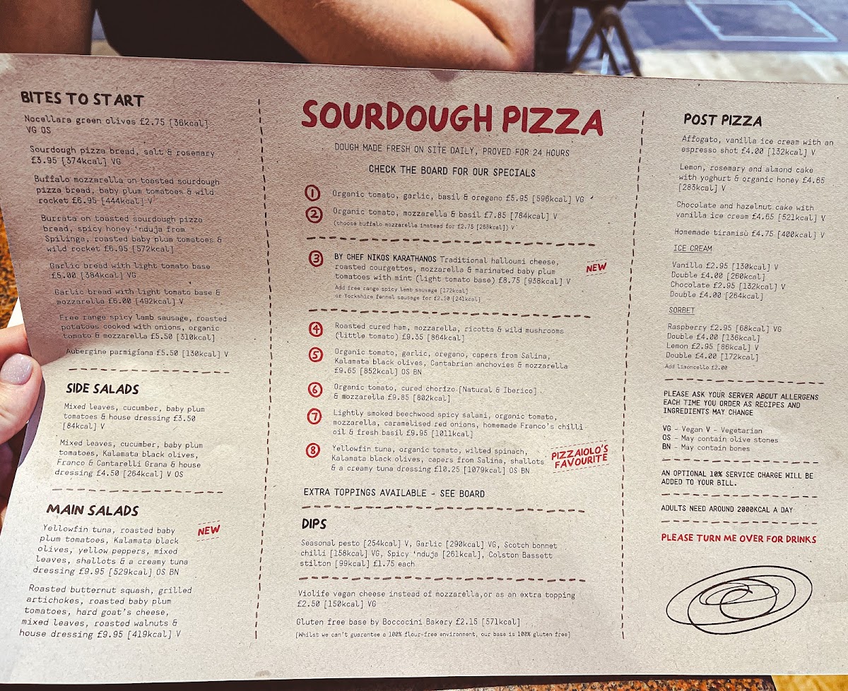 Menu Franco Manca London Bridge-7