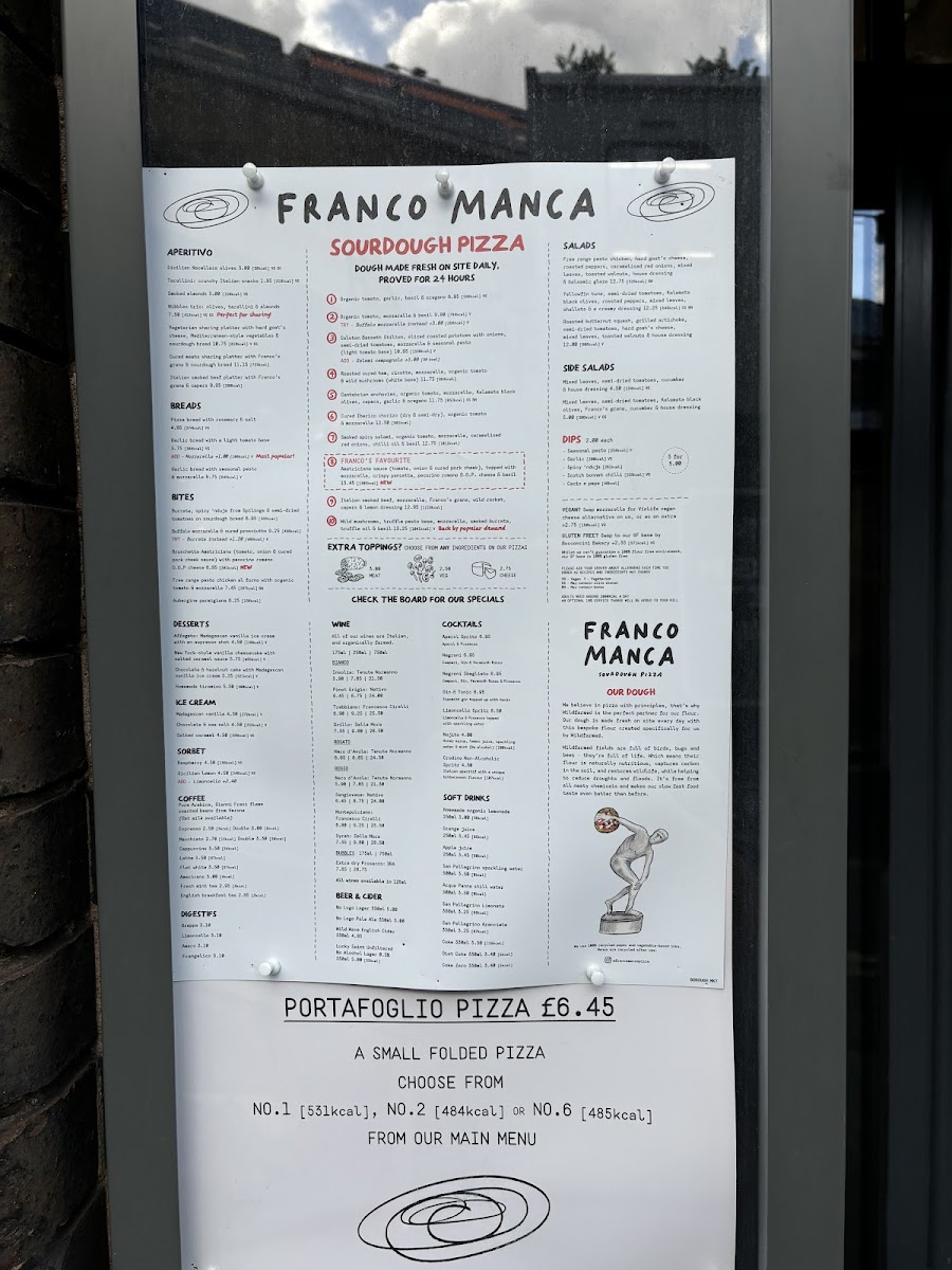 Menu Franco Manca London Bridge-9